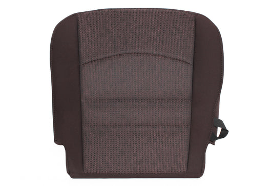 2013–2018 Dodge Ram 3500 SLT Passenger Bottom Cloth Seat Cover Brown Carbide