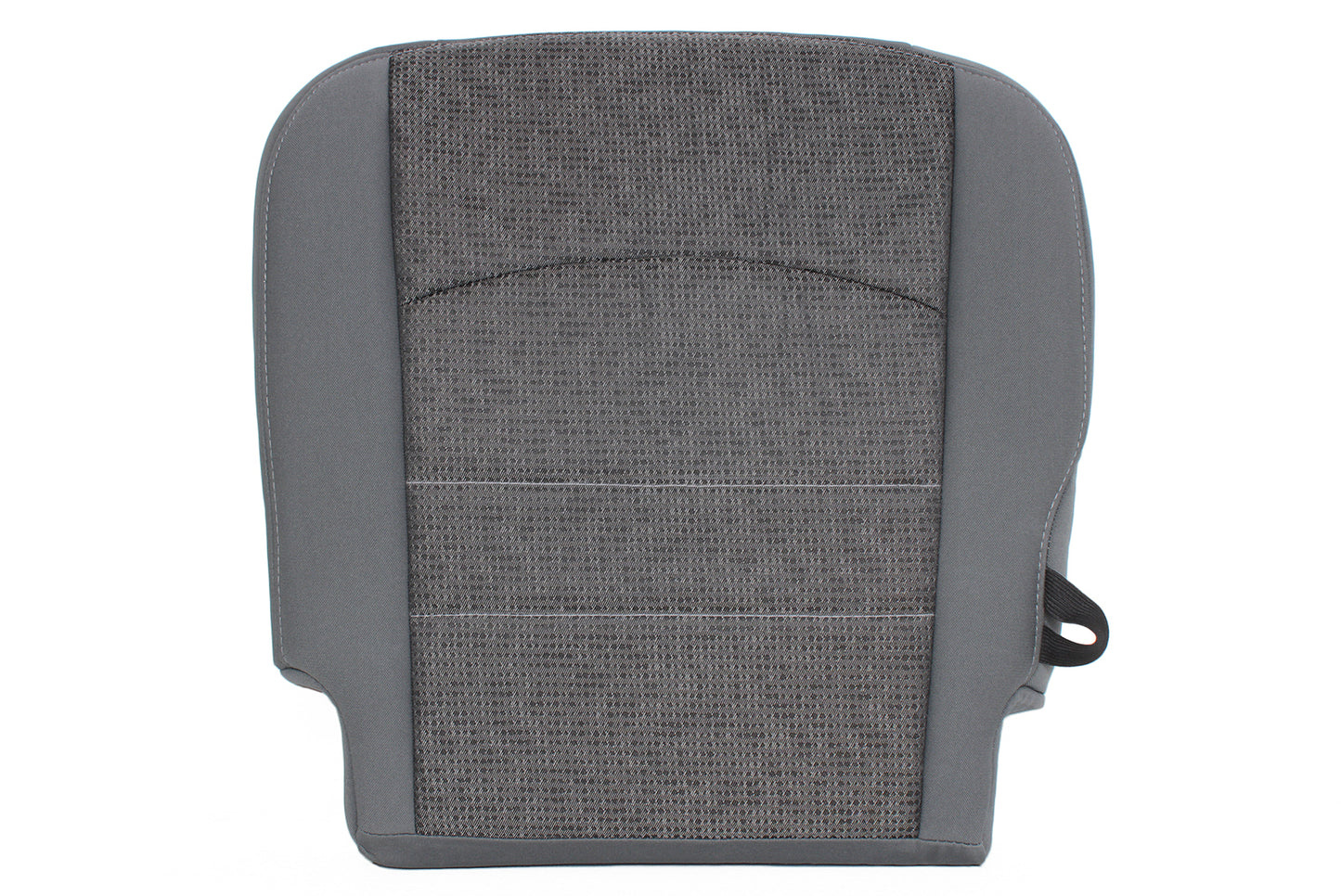 2013–2018 Dodge Ram 3500 SLT Driver Side Bottom Cloth Seat Cover Diesel Gray w/ Carbide Center