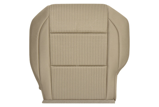 2008-2015 Nissan Titan Driver Side Bottom Cloth Seat Cover Tan
