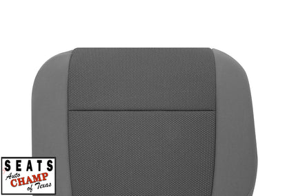ford f150 stx gray cloth bottom durable seat cover 2015 2020