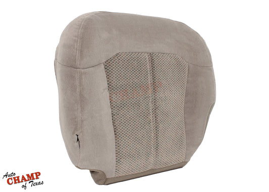 tan cloth driver bottom seat silverado 1999 to 2002 oem style cover