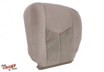 silverado lean back seat cover tan 2003 2006 cloth passenger