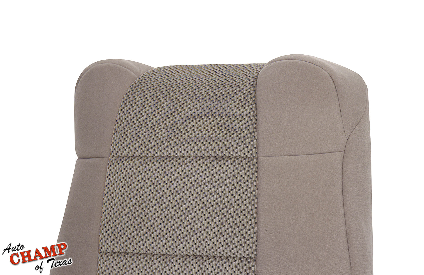 driver side lean back seat cover tan cloth 2003 ford f150 supercrew