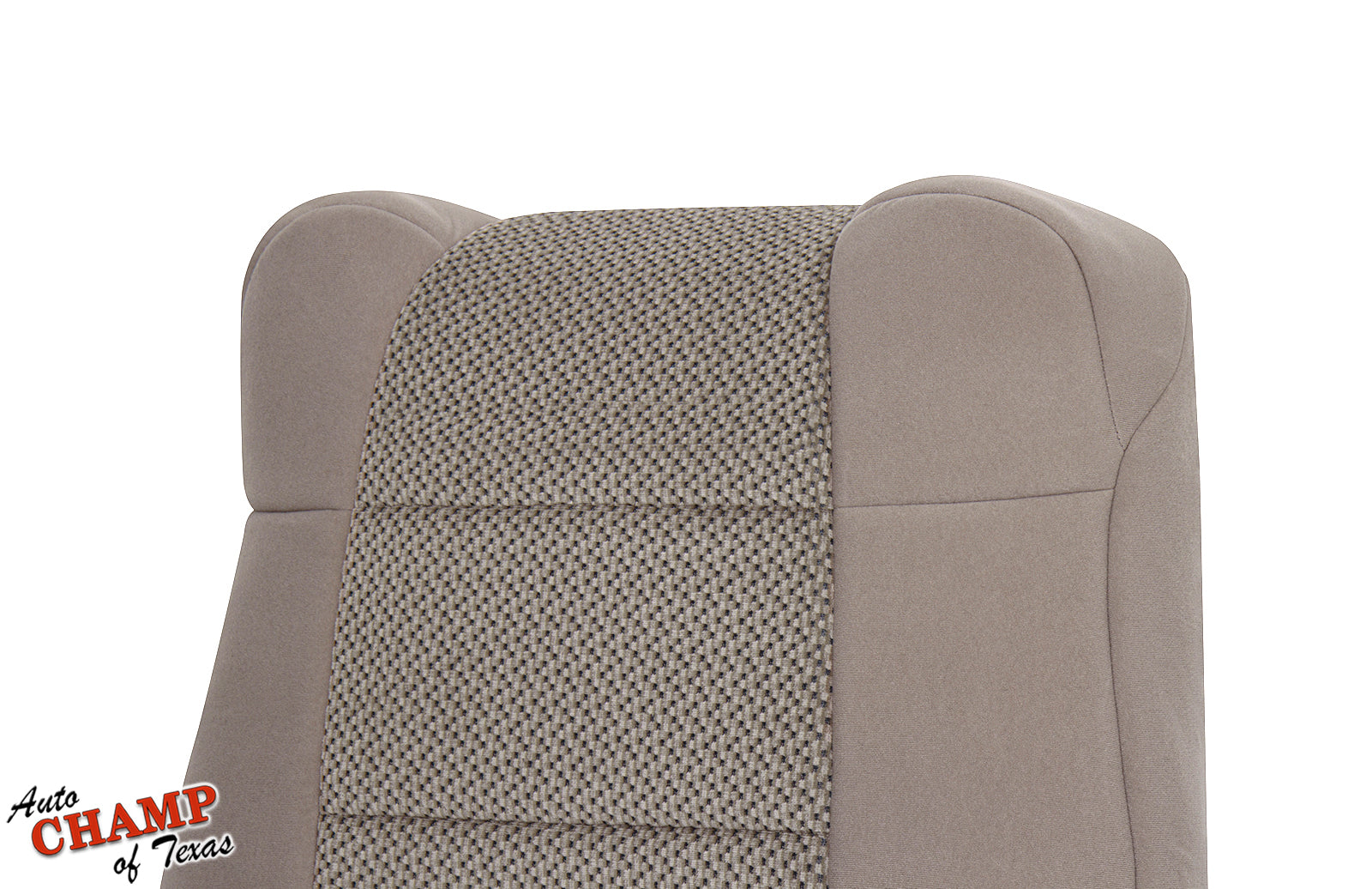 driver side lean back seat cover tan cloth 2003 ford f150 supercrew