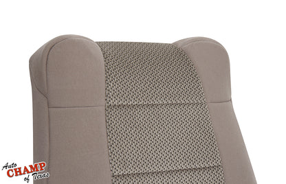 driver bench seat lean back cover ford f150 tan cloth 2003 supercrew