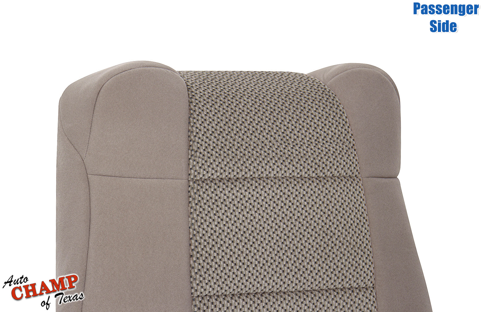 oem tan lean back seat cover 2003 ford f150 supercrew passenger side