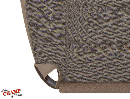 2002 2005 ford explorer xls seat bottom cover tan cloth edge view