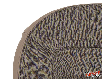 2002 2005 ford explorer xls seat cover tan cloth side detail