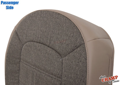 ford explorer xls tan cloth seat cover closeup 2002 2005