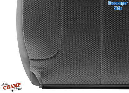 dodge ram 1500 lean back seat upholstery gray cloth