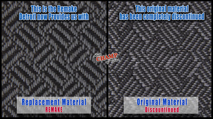 2002 2005 ford explorer xls bottom seat cover gray cloth material comparison