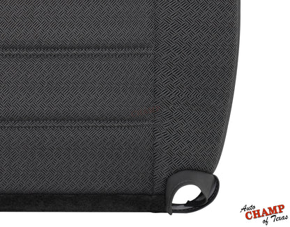 2002 2005 ford explorer xls bottom seat cover gray cloth corner closeup
