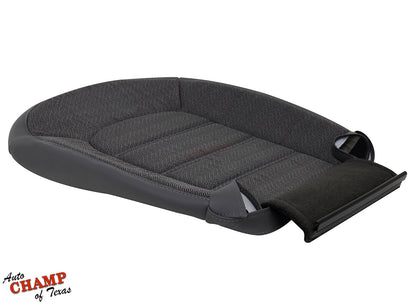 2002 2005 ford explorer xls bottom seat cover gray cloth side flat view
