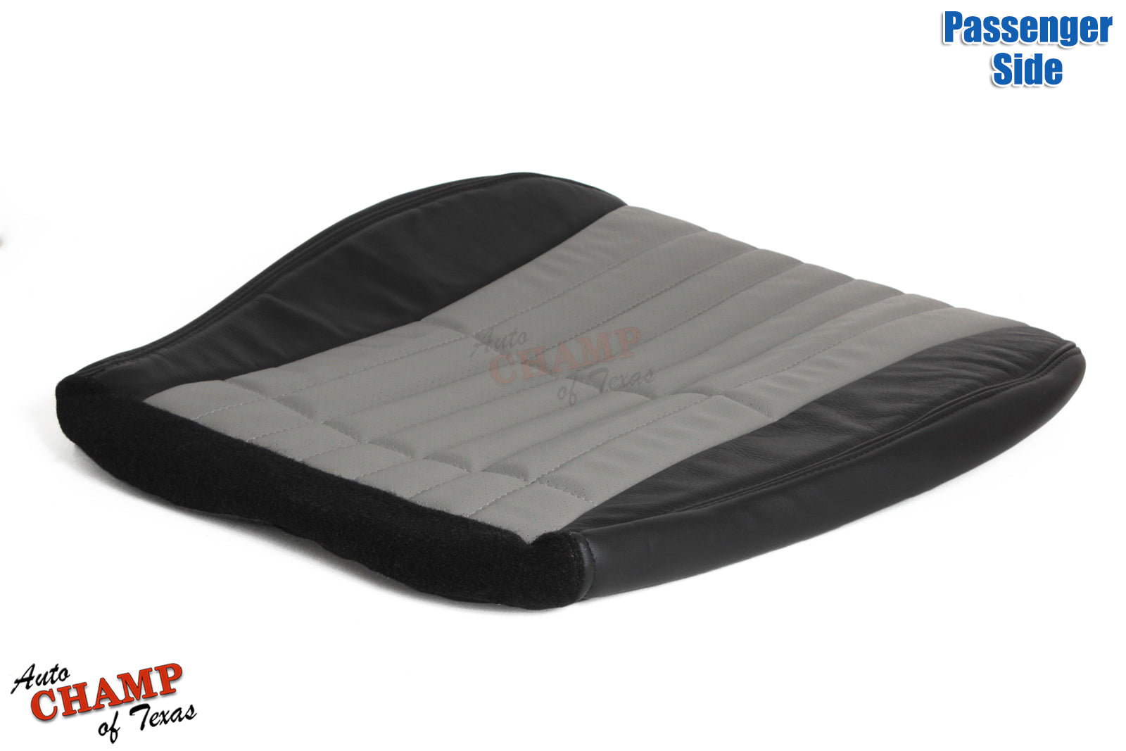 35th anniversary camaro ss passenger side bottom leather seat cover two tone