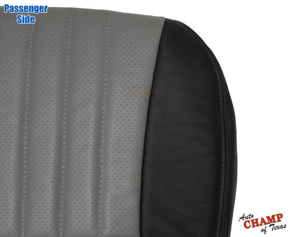 2002 camaro ss 35th anniversary edition passenger seat cover leather black gray