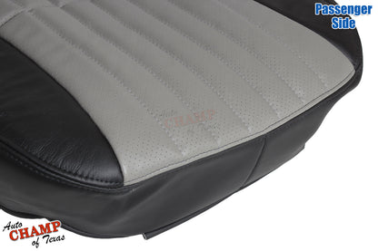 camaro ss 35th anniversary interior upgrade passenger seat cover black gray leather
