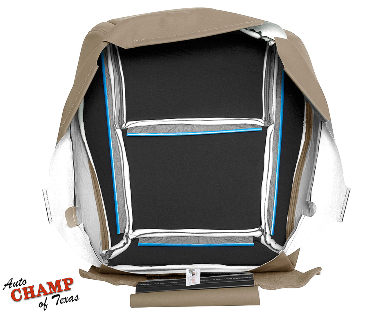 2003 honda pilot tan bottom seat cover perforated