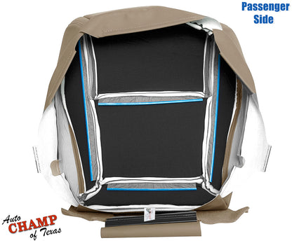 2003 honda pilot tan bottom seat cover perforated
