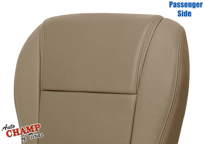 2004 honda pilot tan bottom seat cover perforated