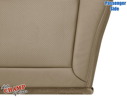 2005 honda pilot tan bottom seat cover perforated