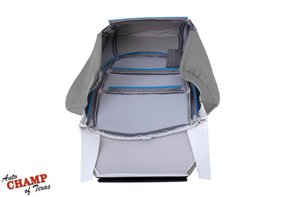 medium flint gray lean back seat cover lexus lx470 2003 2007 driver