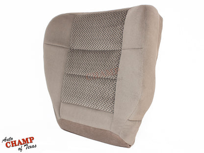 super cab driver bottom seat cover ford f150 tan 2001 2002