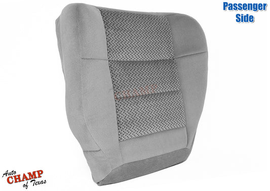 super cab cloth seat cover passenger ford f150 2001 gray xlt x cab