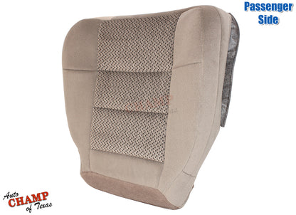 tan cloth seat cover ford f150 2003 x cab passenger bench
