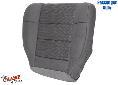 gray bottom passenger cloth seat cover ford f150 sport 2003 super cab