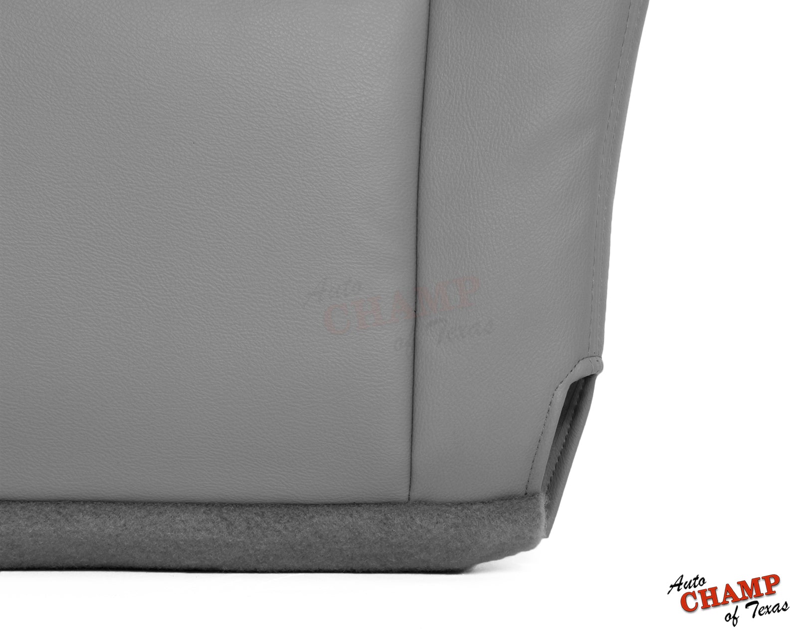 gray tundra seat cover top detail 2005 2006 driver side