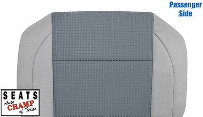 gray cloth bottom seat titan 2004 2007 passenger