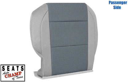 2004 2007 nissan titan passenger bottom seat gray