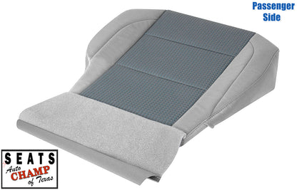 bottom seat cover gray cloth 2004 2007 nissan titan