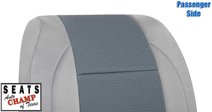 gray lean back seat nissan titan cloth