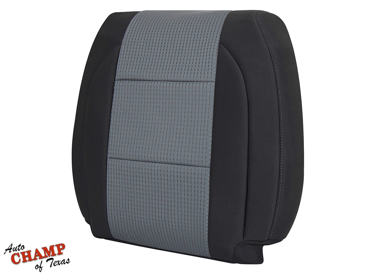 driver side back cloth seat cover nissan titan 2004 2007 black gray replacement