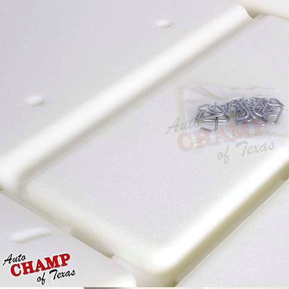 2004-2008 Ford F-150 driver side seat foam cushion with hog rings for installation