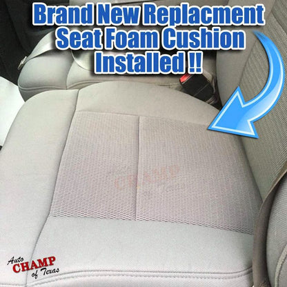 2004-2008 Ford F-150 driver side seat foam cushion replacement installed durable high-density foam