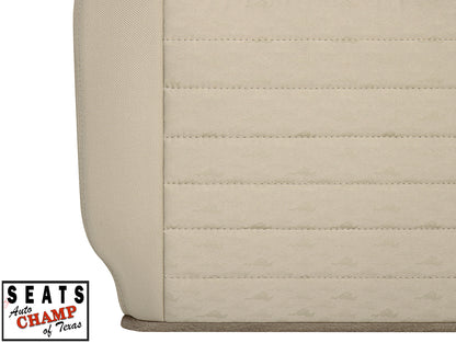 2005-2008 mustang driver side bottom seat cover tan cloth