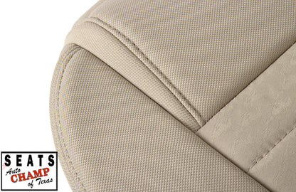 mustang seat cover texture tan cloth