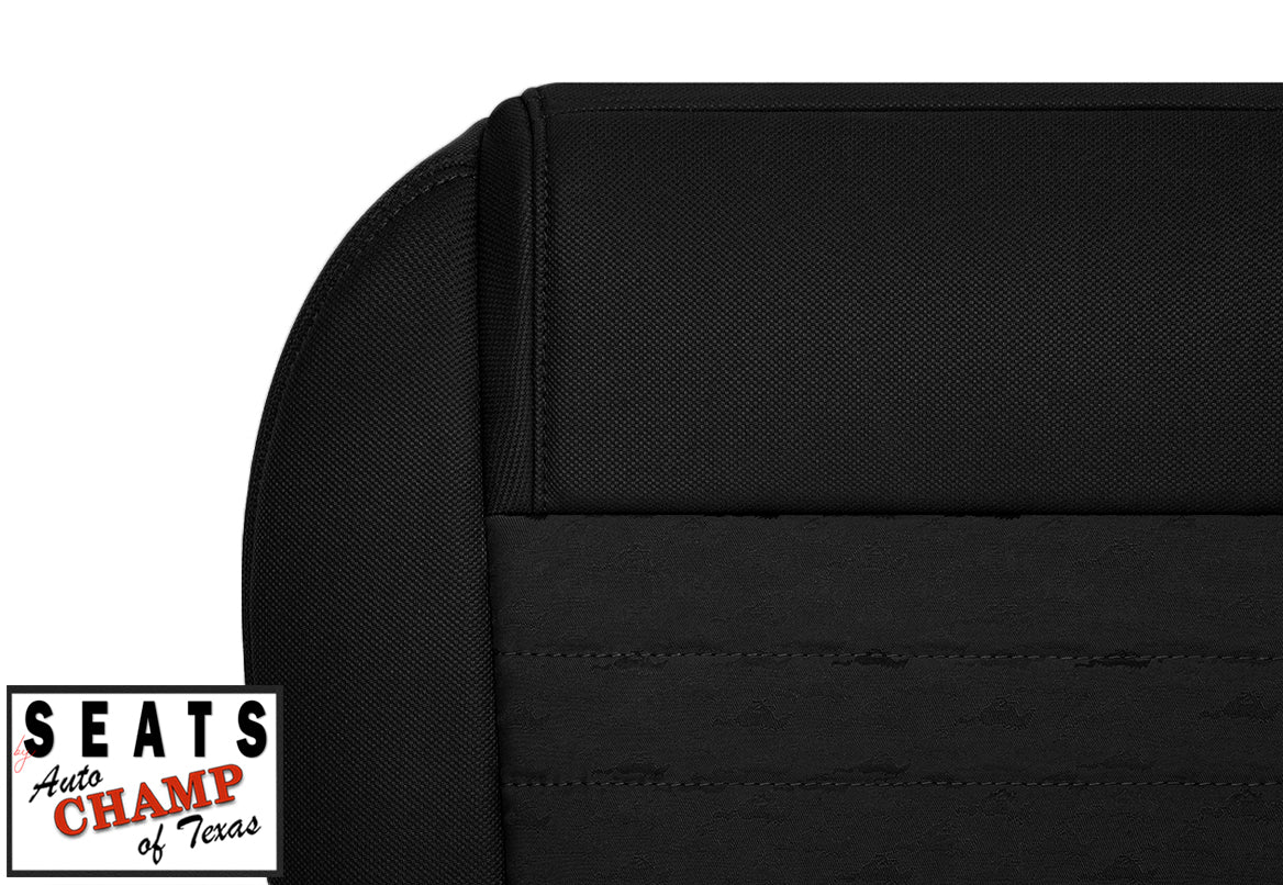 driver seat cover 2005 2006 2007 2008 mustang gt black cloth replacement auto champ of texas