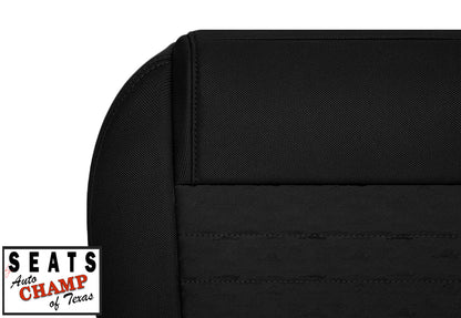 driver seat cover 2005 2006 2007 2008 mustang gt black cloth replacement auto champ of texas