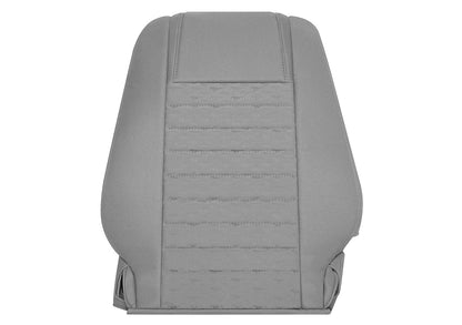 2005 2009 mustang v8 driver cloth seat backrest gray upholstery