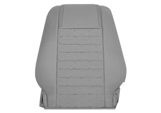 2005 2009 mustang v8 driver cloth seat backrest gray upholstery