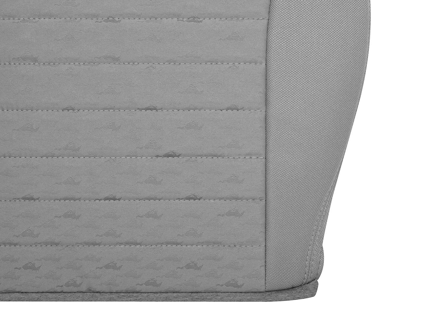 ford mustang heated seat compatible driver side cloth cover gray