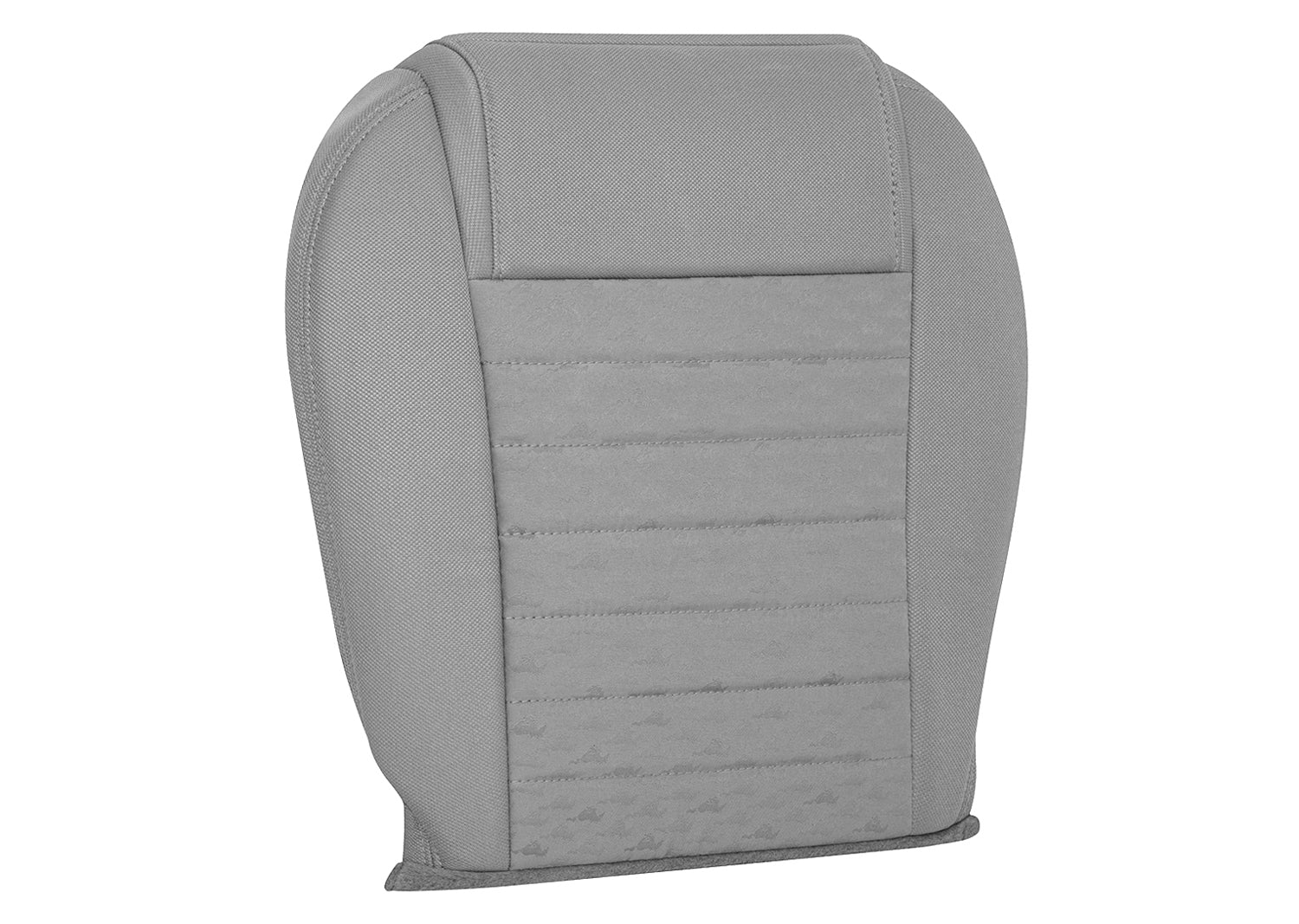 2005 2009 mustang v8 cloth seat cover driver bottom gray oem style