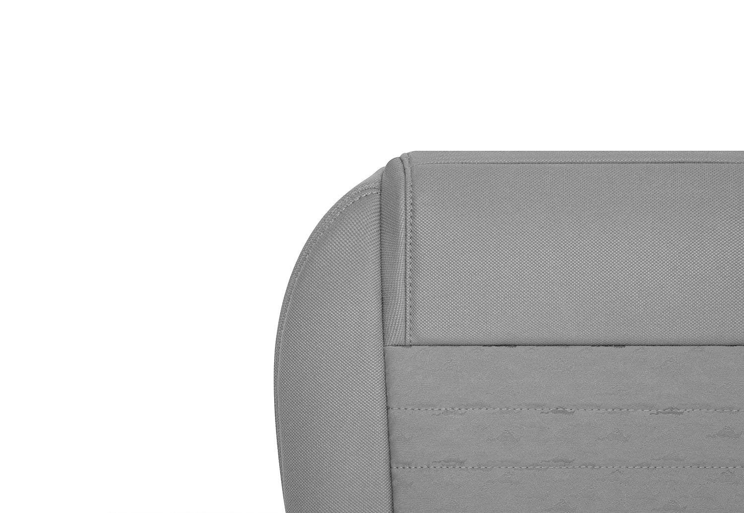 mustang v8 driver side cloth seat cover gray replacement made in usa