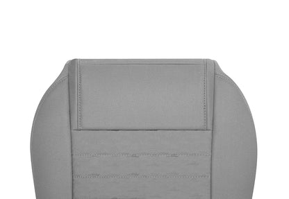 medium dove gray cloth seat cover ford mustang passenger side bottom