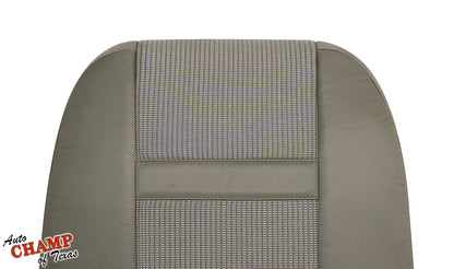lean back cushion cloth seat tan dodge ram 1500 megacab slt 2006 2008