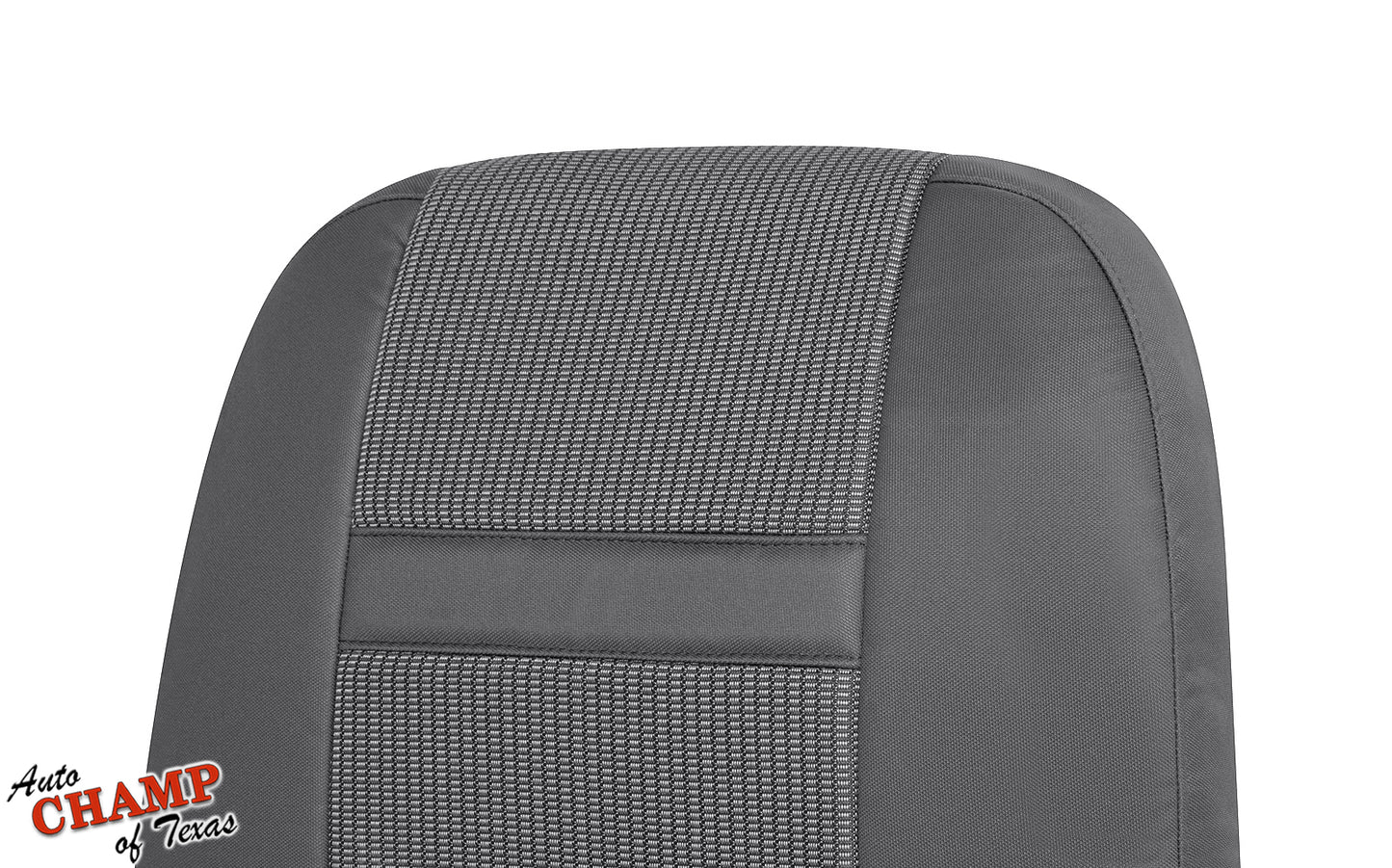 gray driver lean back seat cover oem cloth dodge ram 1500 slt megacab