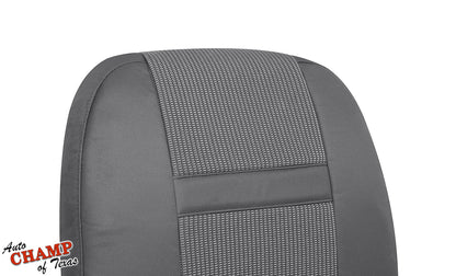 gray back cushion seat cover oem cloth dodge ram 1500 slt 2006 2008